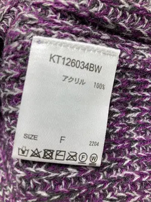 kutir/クティール/ベスト/トップス/パープル/F