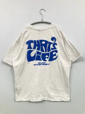 THAT'S Life/ザッツライフ/Tシャツ/カットソー/トップス/ホワイト/S