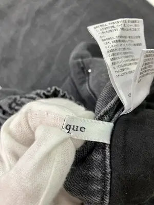 Lutique/ルティーク/デニムパンツ/パンツ/ブラック/M