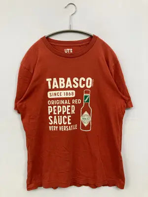 UNIQLO/ユニクロ/Tシャツ/カットソー/トップス/オレンジ/S