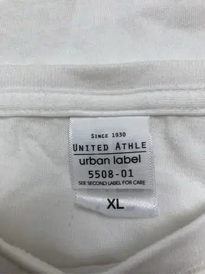 United Athle/ユナイテッドアスレ/Tシャツ/カットソー/トップス/ホワイト/XL