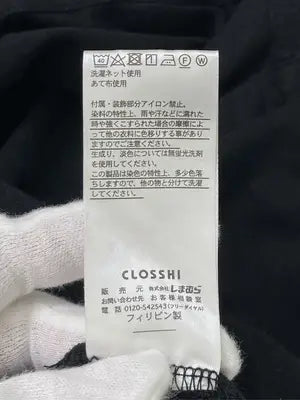 CLOSSHI/クロッシー/ポロシャツ/トップス/ブラック/L