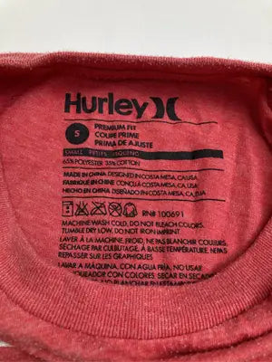 Hurley/ハーレー/Tシャツ/カットソー/トップス/レッド/S
