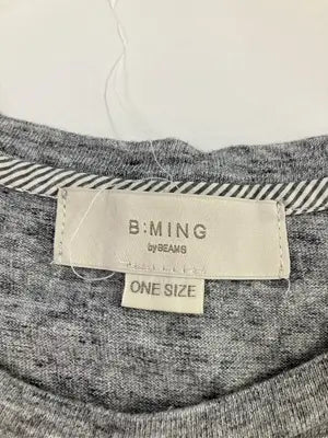 B:MING/ビーミング/Tシャツ/カットソー/トップス/グレー/ONE SIZE