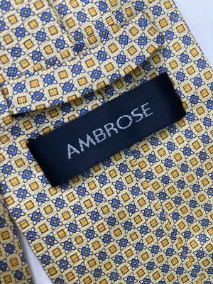 AMBROSE/ネクタイ/ファッション雑貨/ゴールド