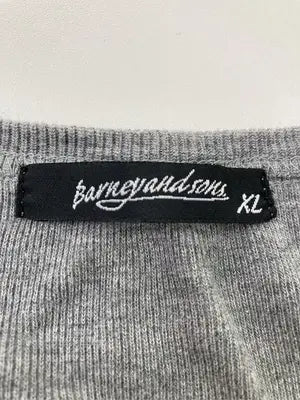 Barney and sons./ニット/セーター/トップス/グレー/XL