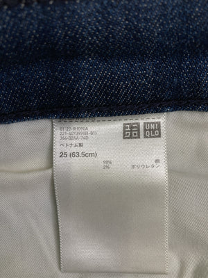 UNIQLO/ユニクロ/デニムパンツ/パンツ/ブルー/25(63.5cm)