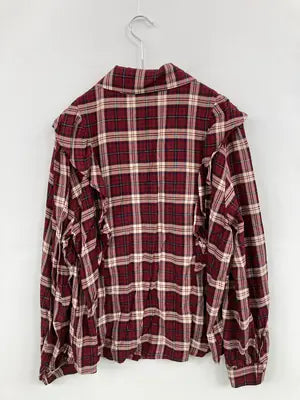 ZARA/ザラ/シャツ/ブラウス/トップス/レッド/USA L