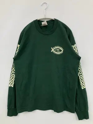 FRUIT OF THE LOOM/フルーツオブザルーム/Tシャツ/カットソー/トップス/グリーン/L