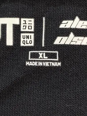 UNIQLO/ユニクロ/Tシャツ/カットソー/トップス/ブラック/XL