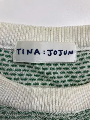 TINA:JOJUN/ティーナジョジュン/Tシャツ/カットソー/トップス/ライトグリーン/M