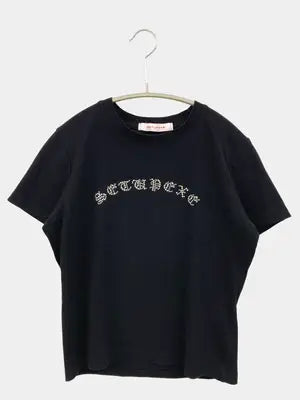 SETUPEXE/Tシャツ/カットソー/トップス/ブラック