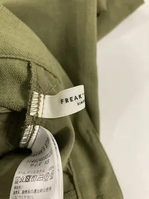 FREAK'S STORE/フリークスストア/スラックス/パンツ/カーキ/XS
