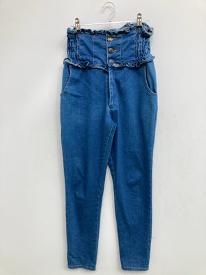 LIZ LISA/リズリサ/デニムパンツ/パンツ/ブルー/0 ウェスト63、ヒップ90