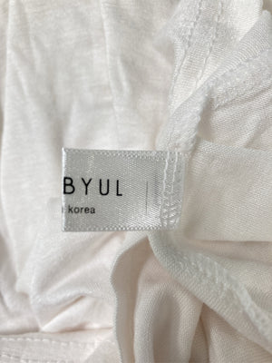 THE BYUL/Tシャツ/カットソー/トップス/ホワイト