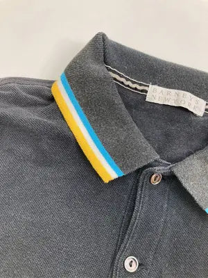 BARNEYS NEWYORK/バーニーズニューヨーク/ポロシャツ/トップス/ブラック/M