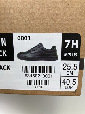 VANS/バンズ/スニーカー/シューズ/ブラック/25.5