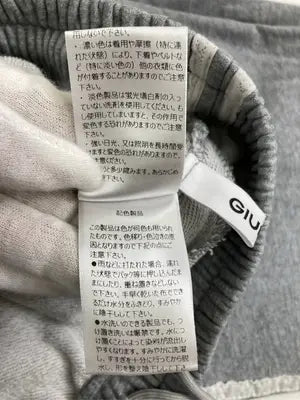 GIUNON/スウェットパンツ/パンツ/グレー/0