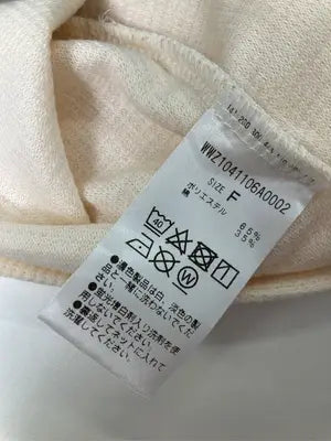 SLOPPY/スロッピー/Tシャツ/カットソー/トップス/アイボリー/F