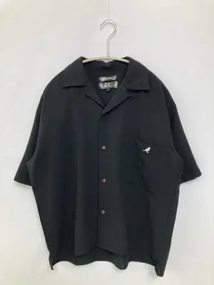 KANGOL/カンゴール/シャツ/ブラウス/トップス/ブラック/S