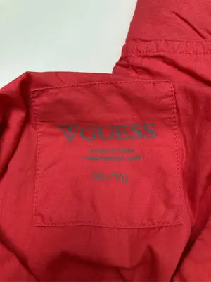 GUESS/ゲス/シャツ/ブラウス/トップス/レッド/XL