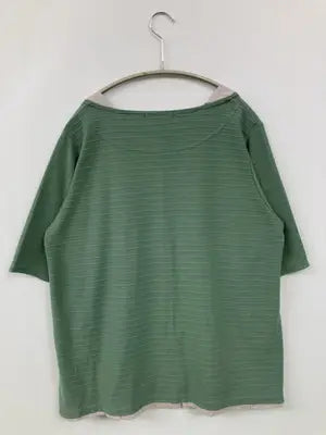 Soavita/Tシャツ/カットソー/トップス/グリーン/LL