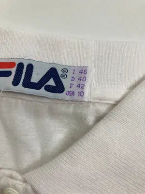 FILA/フィラ/ポロシャツ/トップス/ホワイト