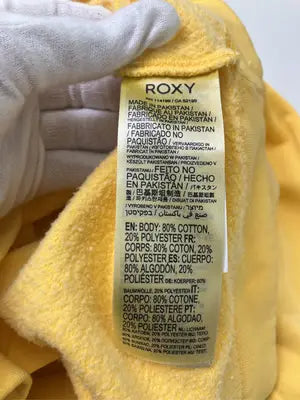ROXY/ロキシー/スウェット/トップス/イエロー/M
