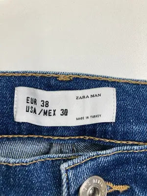 ZARA/ザラ/デニムパンツ/パンツ/ネイビー/EUR 38/USA 30/MEX 30