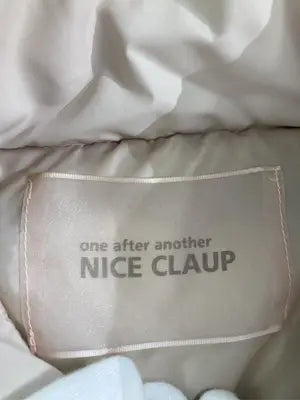 NICE CLAUP/ナイスクラップ/ダウンジャケット/コート/ジャケット/アウター/ベージュ/F
