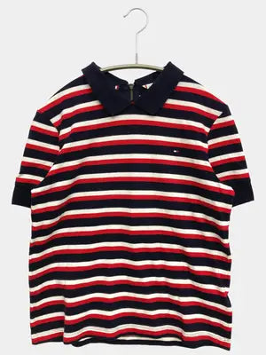 TOMMY HILFIGER/トミーヒルフィガー/シャツ/ブラウス/トップス/ブラック/XS