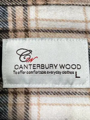 CANTERBURY WOOD/シャツ/ブラウス/トップス/ベージュ/L