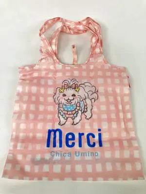 chica umino/エコバッグ/サブバッグ/バッグ/ピンク