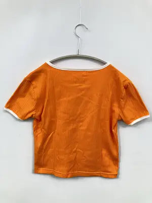 RVCA/ルーカ/Tシャツ/カットソー/トップス/オレンジ/M