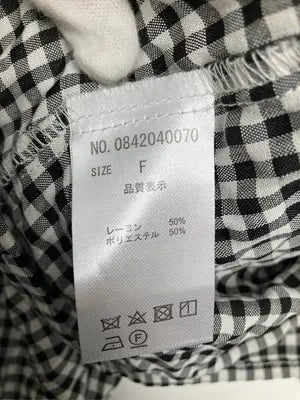 continuer de NICE CLAUP/コンティニューデナイスクラップ/シャツ/ブラウス/トップス/ブラック/F