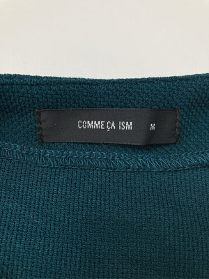 COMME CA ISM/コムサイズム/カーディガン/ボレロ/トップス/グリーン/M