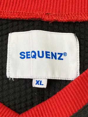SEQUENZ/シーケンス/Tシャツ/カットソー/トップス/レッド/XL
