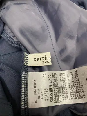 earth/アース/スラックス/パンツ/ブルー/M