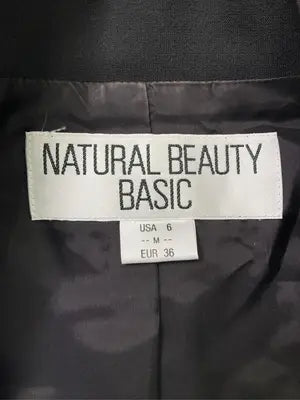 NATURAL BEAUTY BASIC/ナチュラルビューティーベーシック/テーラードジャケット/ジャケット/アウター/ブラック/M