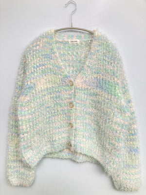 SOLLON./ソルロン/カーディガン/ボレロ/トップス/ライトグリーン/F