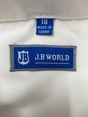J.B WORLD/ビジネスシャツ/トップス/ホワイト/18