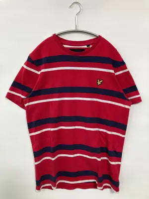 LYLE&SCOTT/ライルアンドスコット/Tシャツ/カットソー/トップス/レッド/S