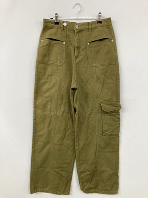 kutir/クティール/カーゴパンツ/パンツ/グリーン/L