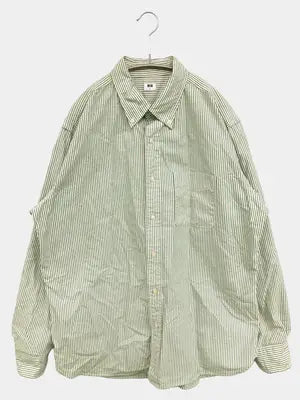 UNIQLO/ユニクロ/シャツ/ブラウス/トップス/グリーン/L
