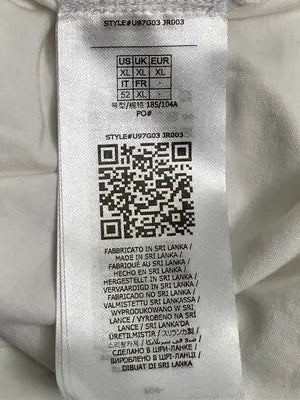 GUESS/ゲス/Tシャツ/カットソー/トップス/ホワイト/XL
