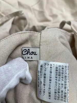 Chou Chou/シュシュ/パンツドレス/ワンピース/ドレス/ベージュ