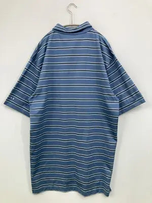 DUNNING/ポロシャツ/トップス/ブルー/XL