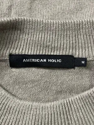 AMERICAN HOLIC/アメリカンホリック/ニット/セーター/トップス/ベージュ/M
