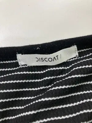 Discoat/ディスコート/Tシャツ/カットソー/トップス/ブラック/M