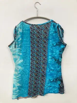 Maibite/Tシャツ/カットソー/トップス/スカイブルー/M-L